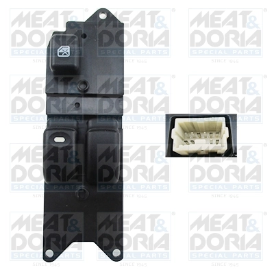Switch, window regulator